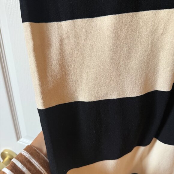 Posse Exclusive Theo Striped Jersey Strapless Maxi Dress - Picture 3 of 4